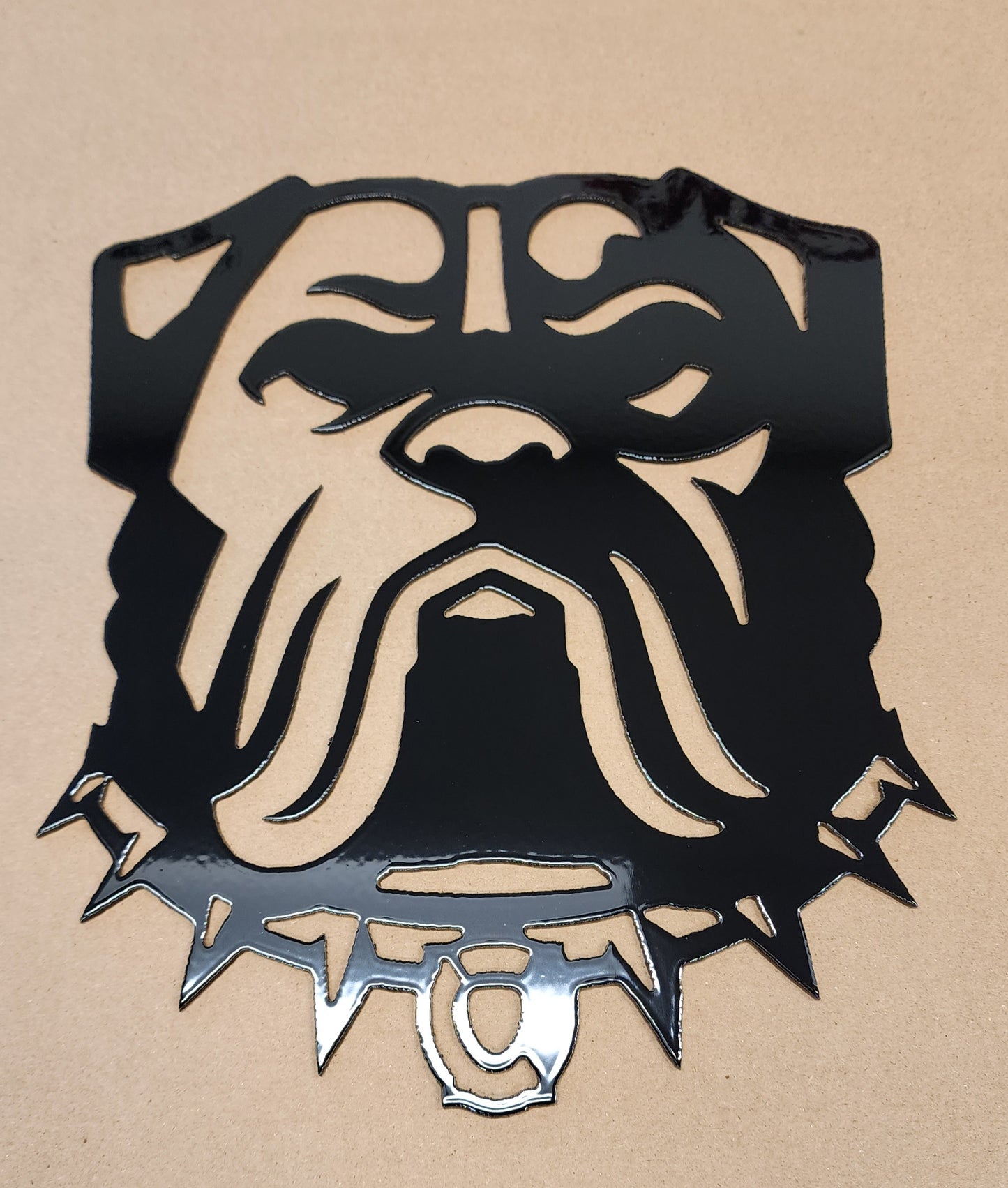 Cleveland Browns Dawg Metal Sign - Dawg Pound Sign