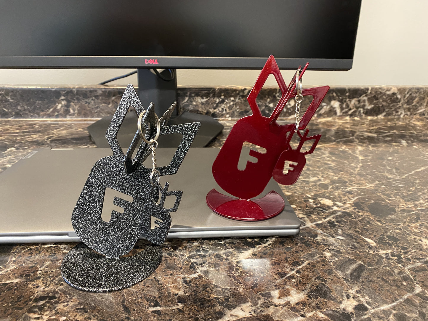 3D Desktop F-Bomb and Keychain Set