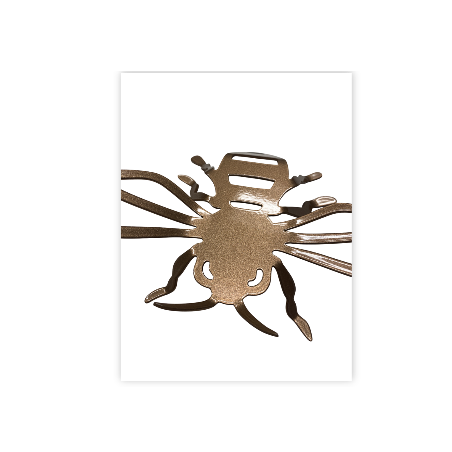 Metallic Bee accents for Home and Garden