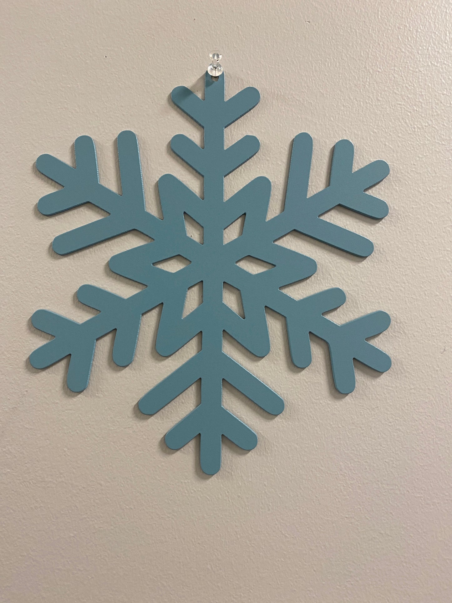 Snowflake metal art